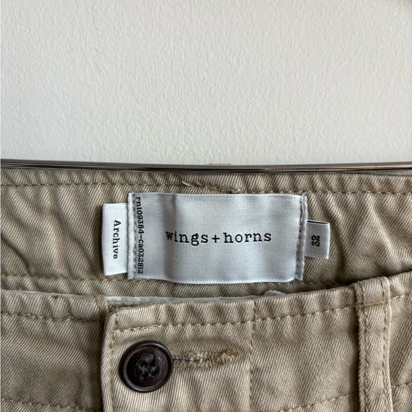 Wings + Horns Men’s Pants Cropped size 32 - Picture 4 of 14